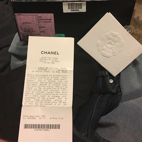 chanel handbag receipt from europe|Chanel reproduction handbags.